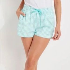 Vineyard Vines Womens Gingham Harbor Shorts Size L